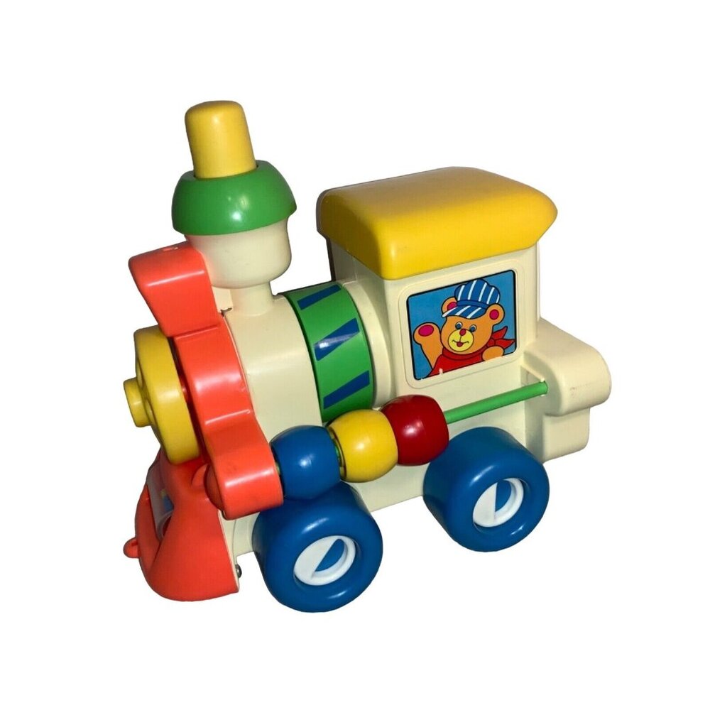 Child Guidance Busy Choo-Choo Train Developmental Busy Toy Educational 1982 VTG